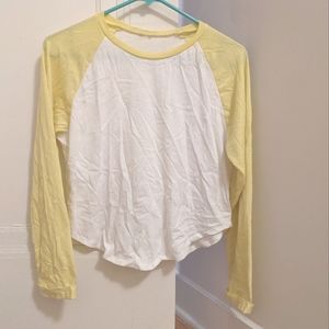 Cozy Butter Yellow Raglan